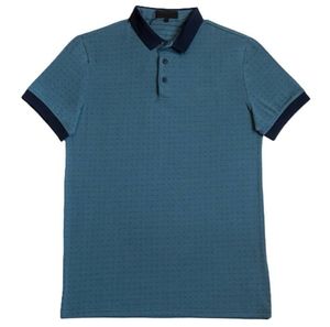 100% coton hommes Polo T-Shirt couleur unie Anti-rides respirant à manches courtes cheval Jersey travail TEE vêtements de travail chemise - Product Image 2