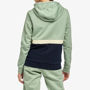 Custom Logo Top Quality Your Own Design OEM ODM Service Ladies Color Block Hoodie 2024 New Arrival <b>Zip</b> <b>up</b> <b>Hoodies</b> for Sale - Product Image 2