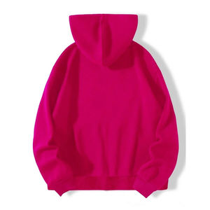 Sweatshirts à capuche décontractés en coton 100% pour hommes, vêtements en molleton de haute qualité, logo personnalisé, teints unis, amples, imprimés bouffants - Product Image 5