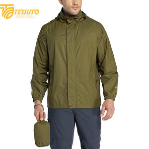 Venta al por mayor de alta calidad ligero de los hombres cortavientos chaqueta Softshell chaqueta transpirable deporte al aire libre cortavientos chaquetas de montaña - Product Image 4