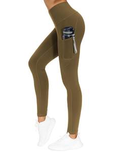 Leggings de course pour femmes Collants de yoga à séchage rapide Vêtements d'entraînement sans couture Leggings de sport pour femmes avec tissu flexible - Product Image 1