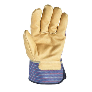 Gants de travail en cuir d'extérieur Gants de travail en cuir pour mécaniciens Gants en cuir pour éleveurs robustes - Product Image 2