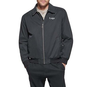 Customized Color Stand Breathable <b>Waterproof</b> Zipper Bomber <b>Jackets</b> Men's Clothing High Street Pakistan OEM Service Design Custom - Product Image 1