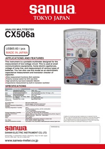 Équipement d'essai analogique professionnel de haute précision derniers multimètres de compteur numérique - Product Image 5