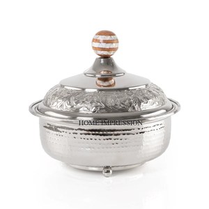 Traditional Metal Fruit Bowl Handmade Luxury Disposable Eco-Friendly <b>Table</b> <b>Top</b> Home <b>Decorative</b> Wholesale Classic Stylish Supply - Product Image 1