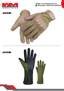 Guantes de Cuero Genuino Blancos Personalizados Unisex - Product Image 6
