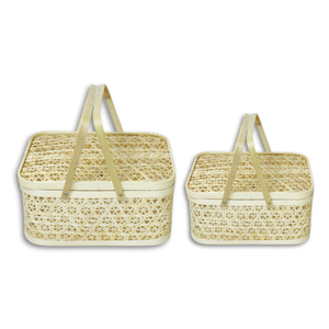 VENTE CHAUDE Exportation du Vietnam Paniers cadeaux en bambou: une touche naturelle à vos cadeaux réfléchis - Product Image 1