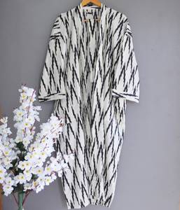 Latest Collection Unique Design Cotton Autumn Season Beach Wear Dress Vintage Kantha Quilted Silk Kantha <b>Jackets</b> Long Sleeves - Product Image 2