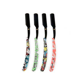 Maquinilla de afeitar recta profesional de diseño personalizado para hombre, Etiqueta Privada, maquinilla de afeitar Baber de acero inoxidable sostenible, uso de peluquero, afeitado facial - Product Image 2