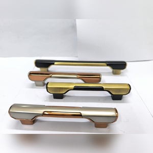 Poignée de porte de tiroir de meuble de cuisine en alliage de zinc de qualité supérieure, style postmoderne, pour villa - Product Image 2