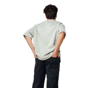 T-shirts personnalisés pour hommes à manches courtes, 100% coton, tissus doux et confortables, vêtements d'été pour hommes, prix de gros - Product Image 5