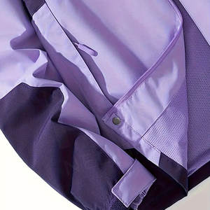 Color púrpura OEM chaquetas personalizadas al aire libre impermeable cortavientos ligero chaqueta cortavientos para hombres - Product Image 5