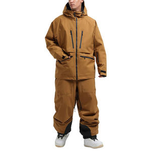 Traje de Esquí de Invierno Impermeable y Cortavientos de Alta Calidad con Capucha, Transpirable, con Cremallera Frontal y Estampado para Snowboard, para Hombre - Product Image 5