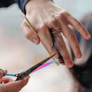 Tijeras para cortar el cabello, herramienta profesional para peinar el cabello, tijeras para el cabello de acero inoxidable de alta calidad para peluquero y salón - Product Image 6