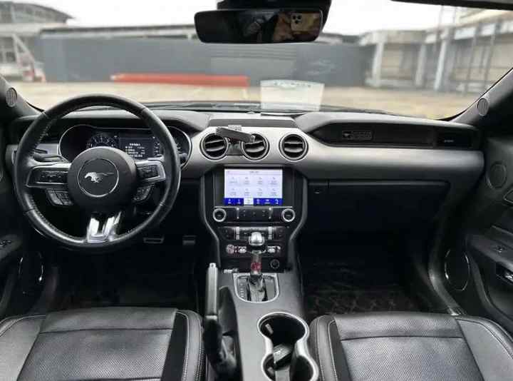 2022 Used Ford Mustang with Leather Seats AWD Drive Cruise Control Dark Interior Color