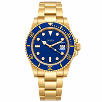 Montre de plongée pour homme avec logo personnalisé OEM, saphir lumineux, étanche 200 m, acier inoxydable, mouvement automatique NH35, montre mécanique pour homme 007