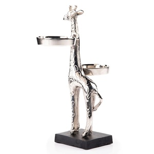 Candelabro de Metal de calidad superior Pilar Chapado en oro Portavelas de aluminio Decoración de Navidad Mesa Portavelas hecho a mano - Product Image 6