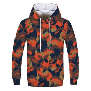 Sweat à capuche personnalisé pour homme, coupe classique, 100% coton, doublure polaire unie, impression intégrale, streetwear, usage hivernal, fabrication en usine - Product Image 3