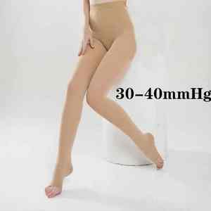 Mallas de compresión médicas de talla grande para mujer Anti-Cross Border Trombo Presión segmentada Venas varicosas Enfermería elástica - Product Image 6