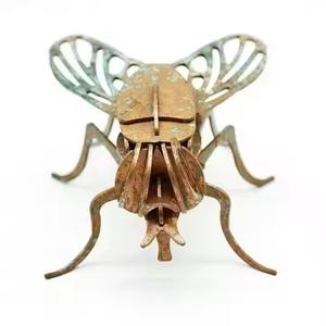 Películas de metal de hierro decorativas Fly Art al por mayor para el interior del hogar, sala de estar, foto, decoración de pared y estantería, uso de regalo de recuerdo - Product Image 3