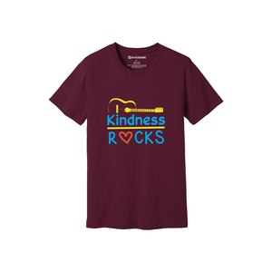 Camiseta informal de algodón 100% con temas de bondad 3D Imprimir 12 opciones de color 160-180 Colocación de diseño personalizable GSM pesado - Product Image 4