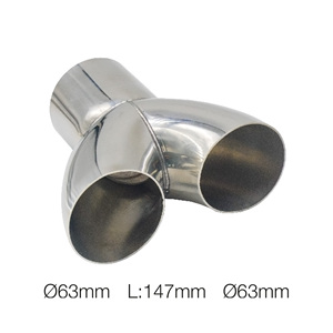 Conexión en Y de 63 mm de diámetro y 147 mm de longitud. - Product Image 4