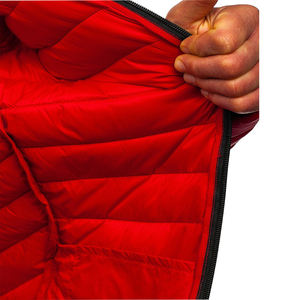 OEM personalizado de los hombres de invierno acolchado chaqueta con capucha cálido a prueba de viento transpirable respetuoso del medio ambiente estilo Casual Stand Collar ligero Plus - Product Image 6