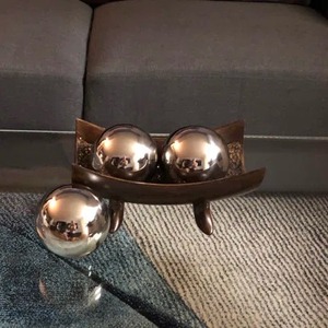 Premium <b>Metal</b> <b>Bowl</b> with Crystal Work Artistic Table Accent Ideal for Home Interiors and Special Events Wholesale From India - Product Image 6