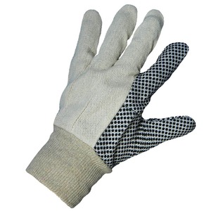 Gants à pois en coton avec impression de logo personnalisé poignée solide pour l'entrepôt d'entretien d'atelier de jardinage et la manutention quotidienne - Product Image 4