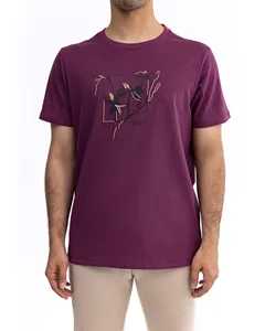 Haut classement plaine coton lourd 250 280 320g t-shirt hommes impression personnalisée logo col montant blanc t-shirt surdimensionné hommes T-shirt pour hommes - Product Image 1