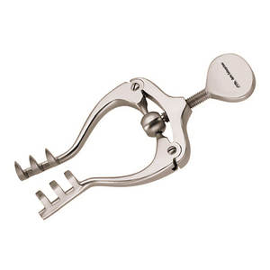 Retractor profesional Jansen Wagner, instrumento quirúrgico de acero inoxidable, Manual tornillo de ajuste, tejido blando Apto Enterprises - Product Image 6