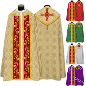 Venta caliente Unisex Deluxe Coro Robe Church Robes Dark Blue Church Robes - Product Image 1