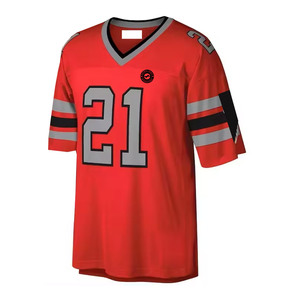 Ropa de equipo de calidad superior Camiseta de fútbol americano Nuevo diseño Camiseta de fútbol americano profesional - Product Image 4