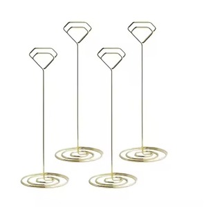 Porta carte da <span class=keywords><strong>lavoro</strong></span> in cristallo <span class=keywords><strong>di</strong></span> lusso elegante da tavolo espositore per ufficio Organizer decorazione per tavolo per <span class=keywords><strong>eventi</strong></span> nuziali - Product Image 4