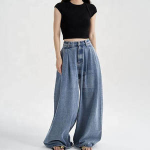Vêtements décontractés de haute qualité, pantalons baggy pour femmes, couleur unie, meilleure vente à bas prix, pantalons baggy pour femmes pour adultes - Product Image 3