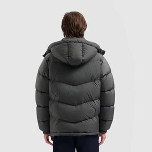 Custom oversized Puffer <b>Jacket</b> with Liner Men Nylon Breathable spring and winter fashion warm quilted puffer <b>jackets</b> - Product Image 3