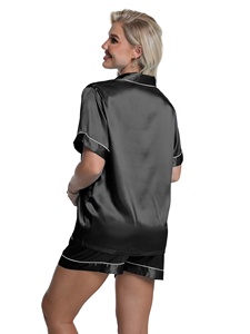 Robe de chambre de luxe en satin de soie pour femme, idéale pour mariée, demoiselle d'honneur, tenue de nuit, robe de matin, kimono, ou robe de mariée pour les fêtes de mariage - Product Image 4
