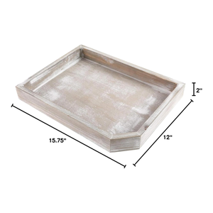 Venta al por mayor de bandejas decorativas de madera de acacia de alta calidad para escritorio, baño, cocina de Vietnam - Product Image 2