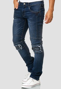 <b>Men's</b> Straight Leg Denim <b>Jeans</b> Hot Selling Fashionable <b>Embroidered</b> High Street Summer Button Manufacturer Wholesale - Product Image 4