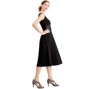 Jessica Howard Women's Satin Glitter Dress & <b>Jacket</b> Set Silver Size 14 - Product Image 3