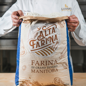 Farine de blé tendre Type 00 Manitoba, fabriquée en Italie, 25 kg en sac en papier, riche en protéines, mouture de haute qualité - Product Image 2