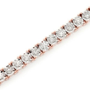 Nueva llegada elegante 925 Plata VVS D Moissanite tenis pulsera GRA certificado hecho a mano diamante pulsera lujo Hip Hop joyería - Product Image 1
