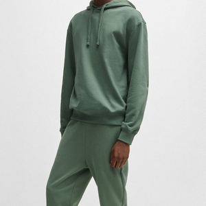 Survêtement décontracté en molleton de coton de haute qualité pour hommes, de haute qualité, avec capuche et cordon de serrage, matière respirante, survêtement décontracté - Product Image 4