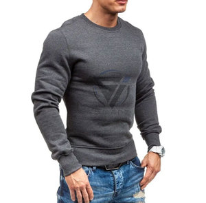 Sweat-shirts unisexes en tissu éponge lourd 100% coton de haute qualité, avec logo personnalisé en relief, vente en gros, style hip-hop, respirants - Product Image 1