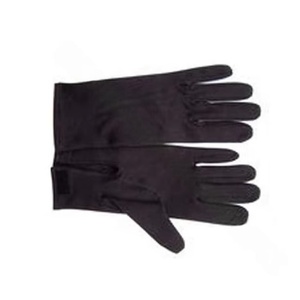 Guantes negros de algodón Vestido de uniforme suave Guantes de seguridad para manos ceremoniales de algodón - Product Image 6