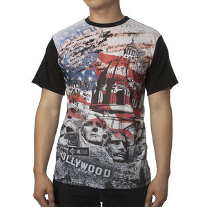 Camisetas de hombre a granel de alta calidad, camiseta lisa en blanco transpirable con sublimación de logotipo de impresión personalizada - Product Image 2