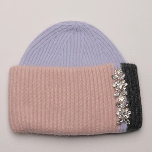 หมวกบีนนี่ถักเพชร แบรนด์หรู ดีไซน์เนอร์ แฟชั่น 2026 สำหรับผู้หญิง ฤดูหนาว ประดับคริสตัลรูปกระต่าย หมวกอุ่น น่ารัก สวยสง่า หมวกบีนนี่แบบใหม่ - Product Image 5