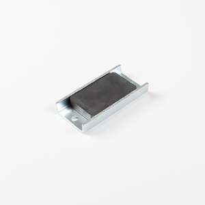 Profilato in ferrite zincato a forma di U 76,2x38,1x11,61mm - Product Image 1