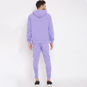 Survêtement avec poches avant, bas de survêtement actif, survêtement d'hiver personnalisé de qualité supérieure pour hommes, ensembles de jogging à capuche, motif uni - Product Image 2