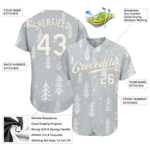 Camiseta de Béisbol Navideña Personalizada para Jóvenes y Adultos - Product Image 3